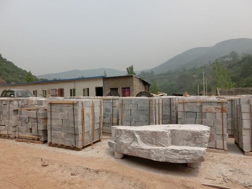 馬路磚，路邊石加工客戶現場